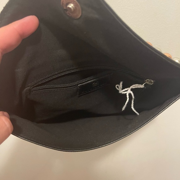 Clutch purses. Below the belt studded clutch. Summer & Rose burgundy clutch. - Picture 7 of 11